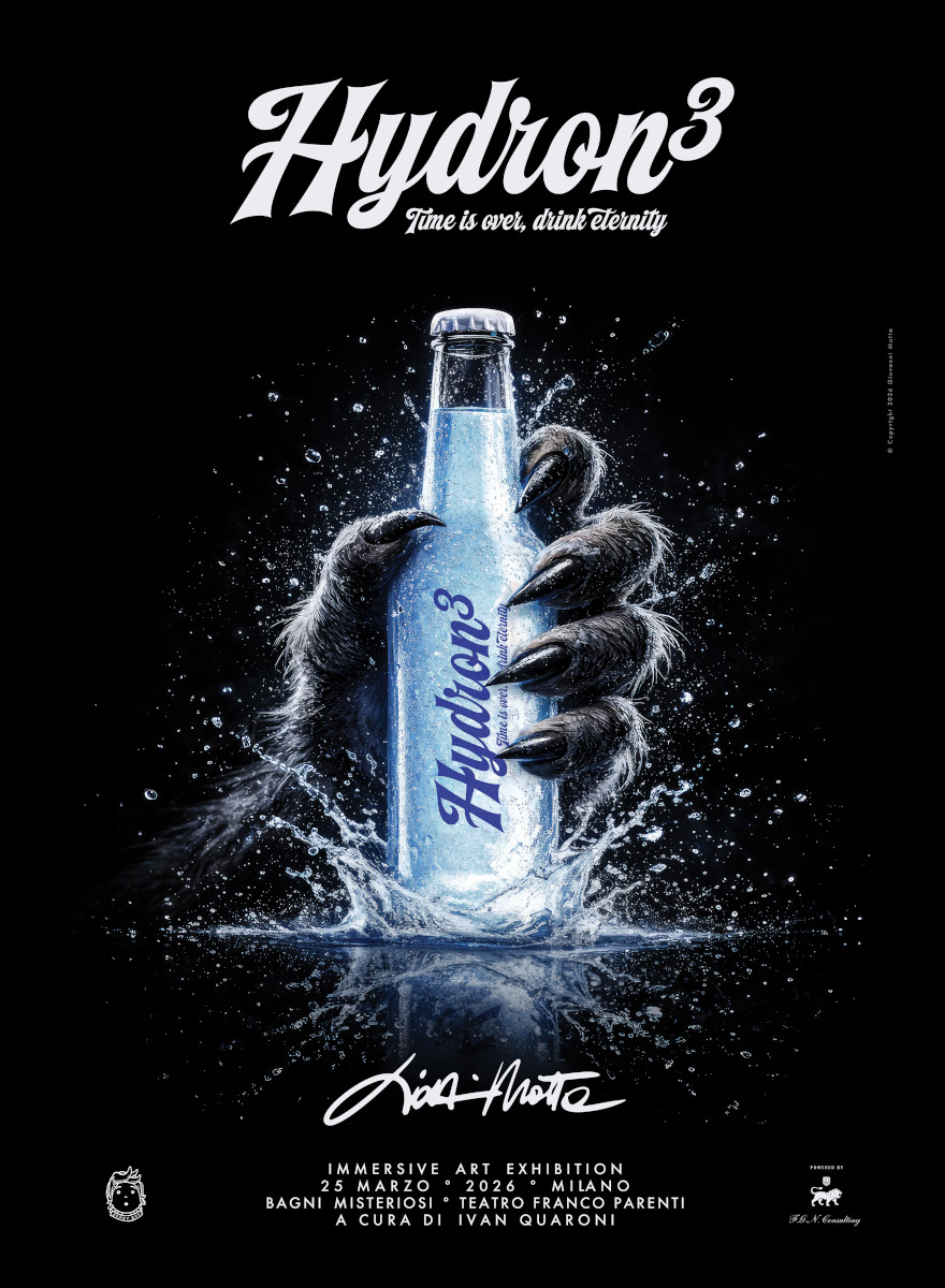 Giovanni Motta - Hydron³ - Poster Hydron3 - High-definition print - image 01
