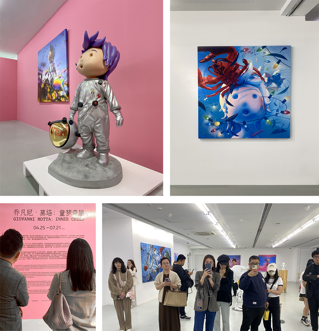 Giovanni Motta - The Inner Child - SOLO Exhibition - Shanghai 2024