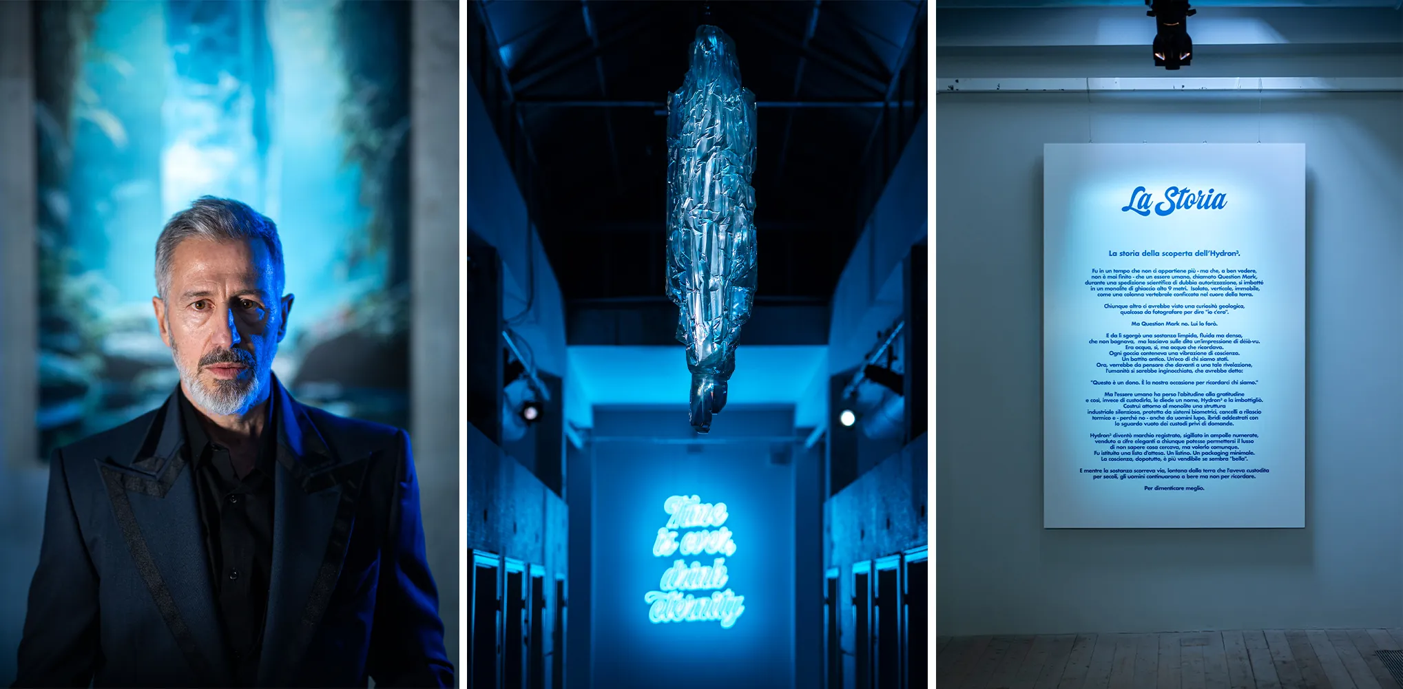 Giovanni Motta - Hydron³ - Ritratto - Il Cristallo, la fonte originaria - la storia