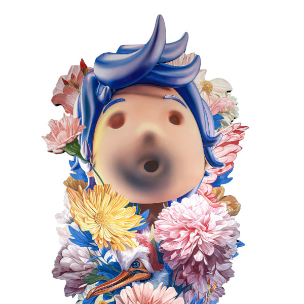 Giovanni Motta : I live in the world 73x128cm