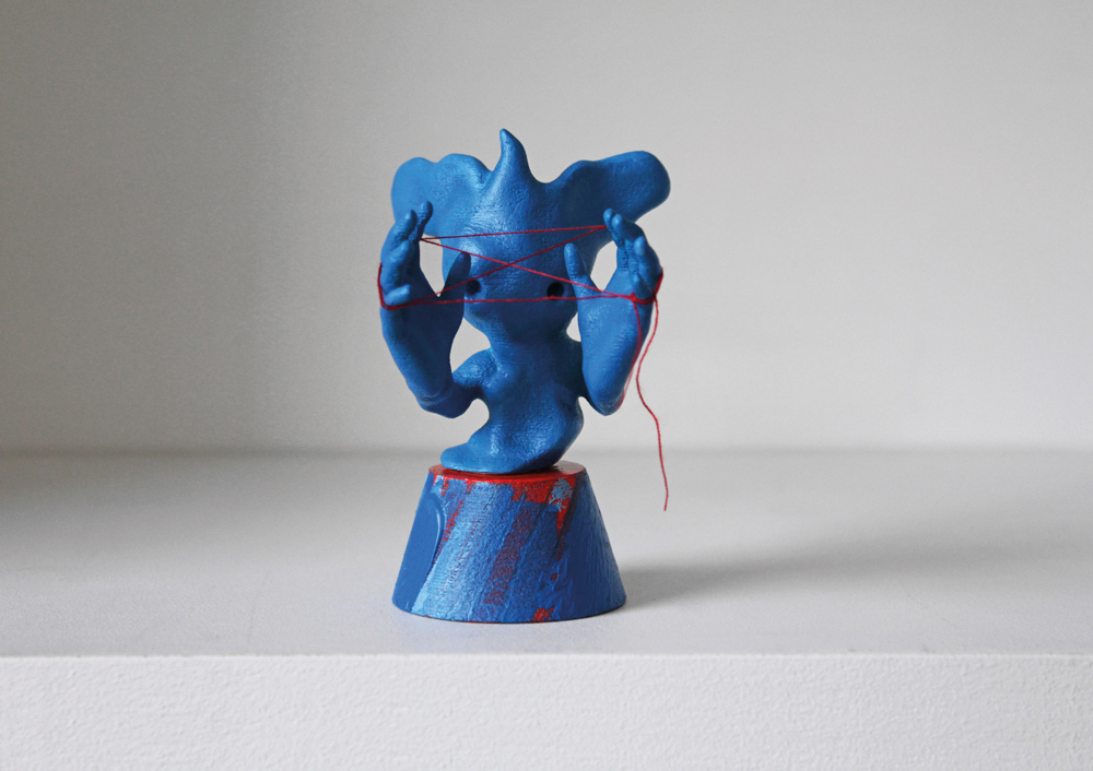 Small Magical Discovery - Opera in resina stratificata, colori acrilici e calamite / Artwork of stratified resin, acrylic colors, magnets - 2014