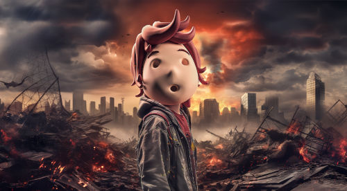 LOST PARADISE - SOLO Immersive Exhibition - Giovanni Motta - ASSAB ONE - Milano