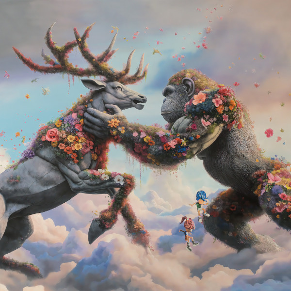 Giovanni Motta : Every day every hour I feel the weight of your memory - 270x150cm 