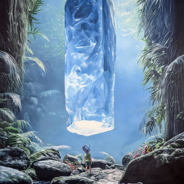 Giovanni Motta : Gradient of Awarness - Acrylic on canvas 110x160