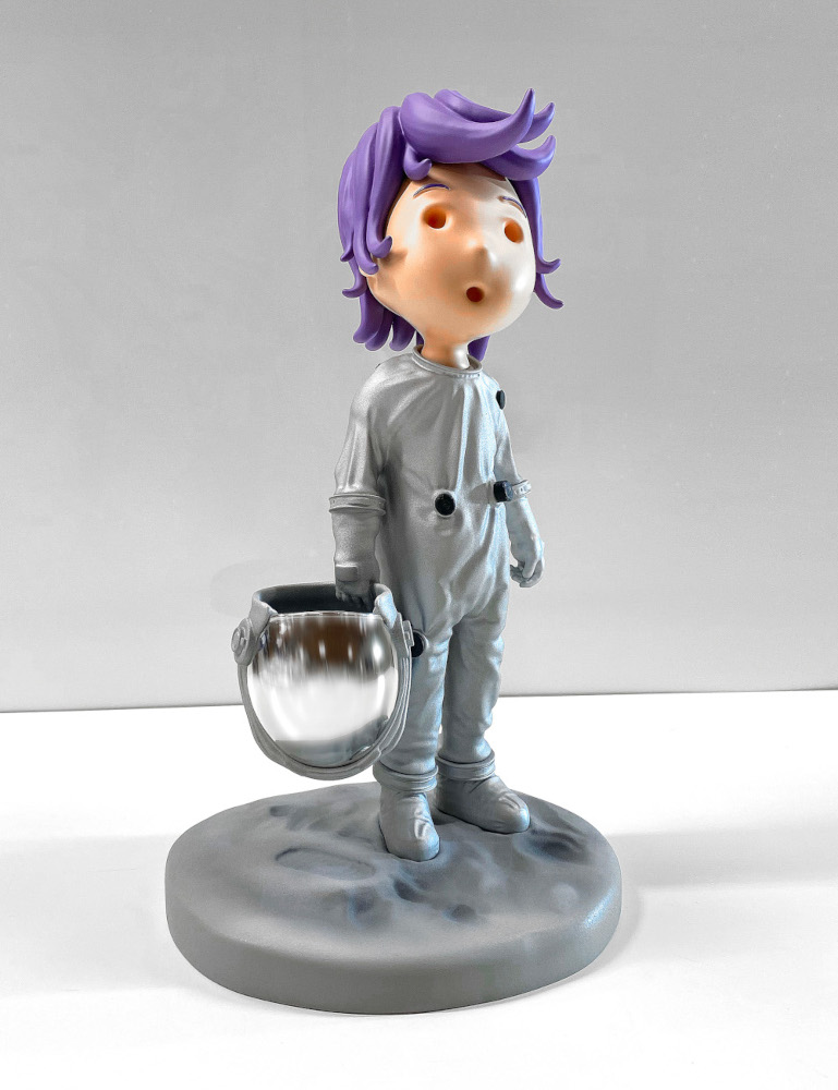 Giovanni Motta : Where is Jonny - H 58 cm - Stratified nylon, acrylic, 2022