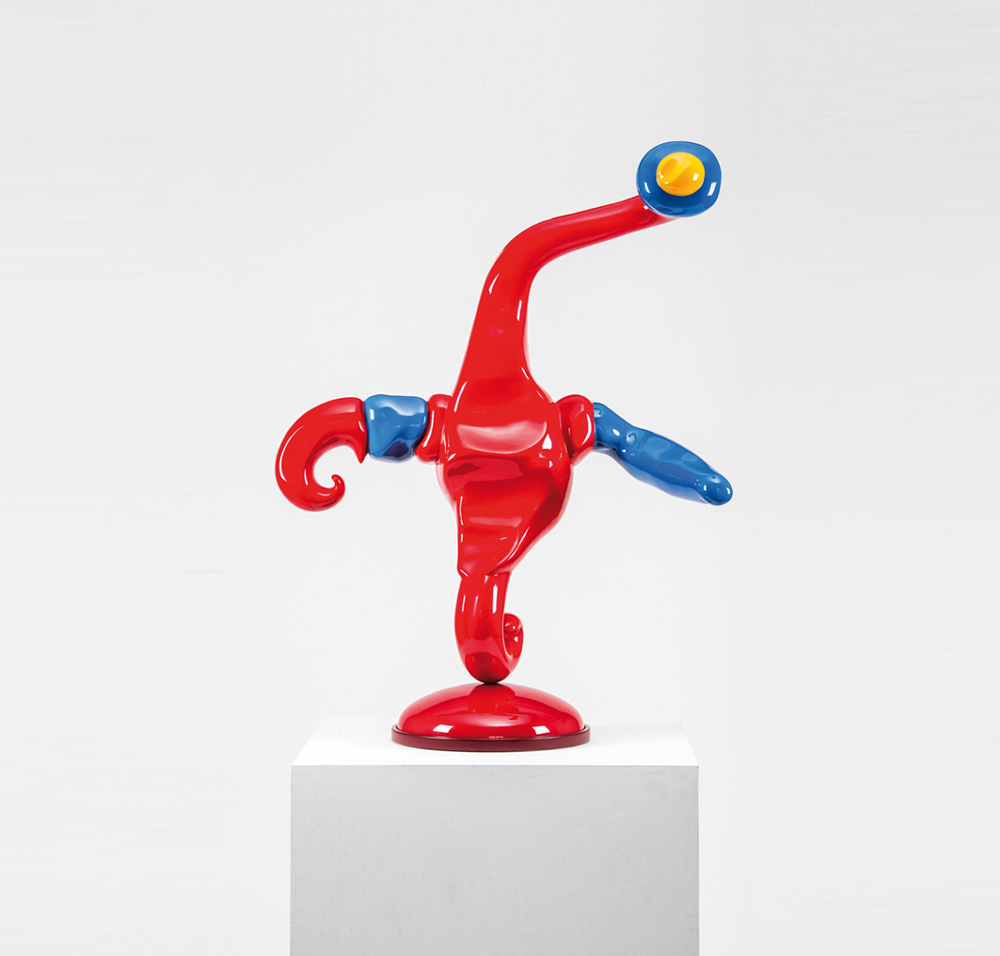 Boca Yellow - Opera unica in resina stratificata / Unique piece of stratified varnished resin artwork - H 121, W 98, D 61 cm, 2010