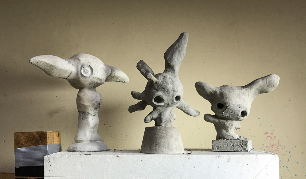 Momonsters - Opere in cemento