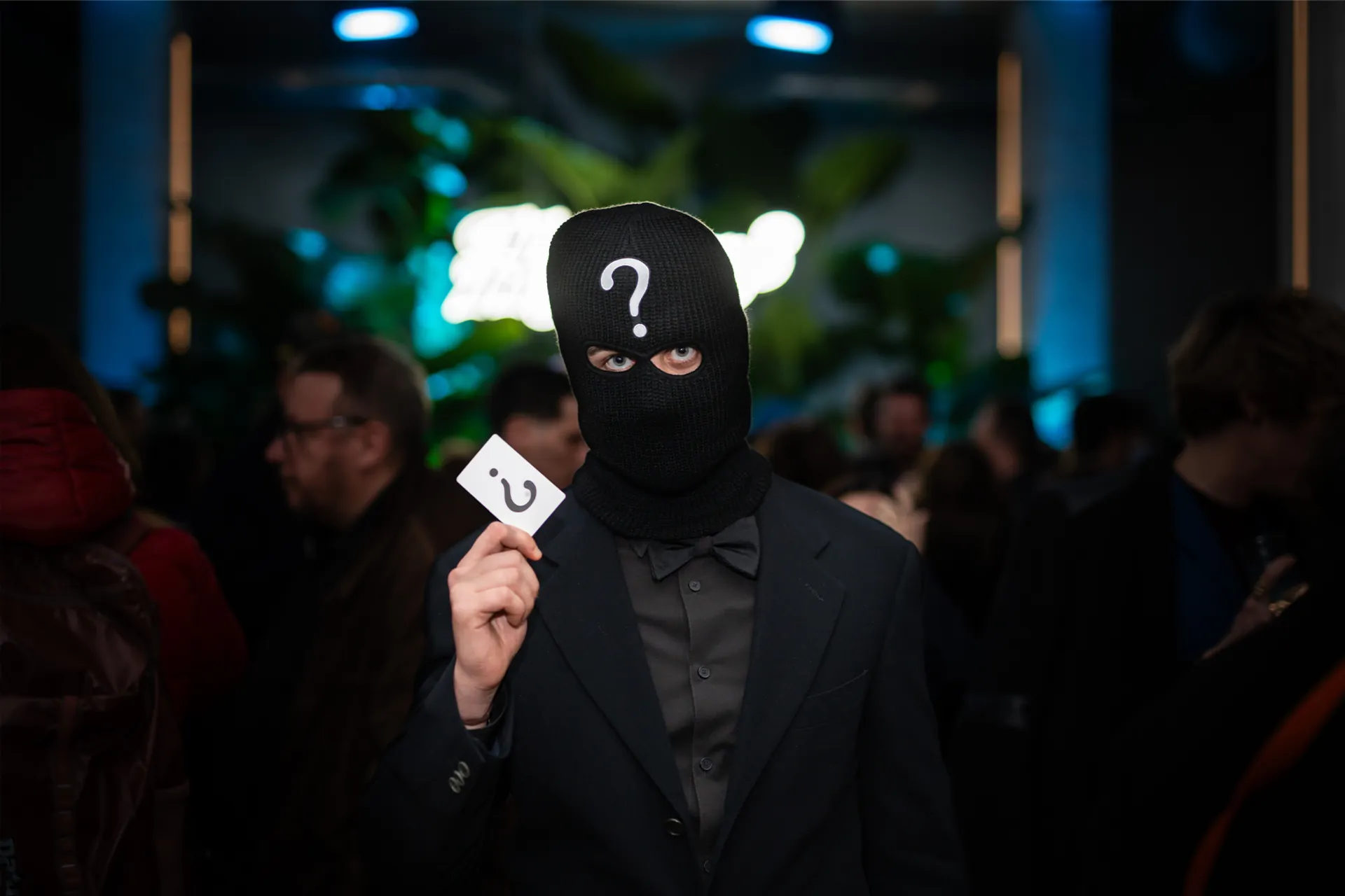 Question Mark - Lo scopritore della sostanza e creatore del brand Hydron³ - Interpretato dall'attore Massimiliano Motta