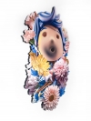 Giovanni Motta - Hydron³ - I Live In The World - Acrylic on shaped multilayer wood - 73x128cm - image 05