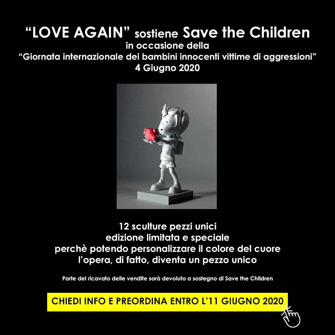 LOVE AGAIN sostiene Save the Children
